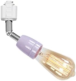 KAYYELAMP Single Circuit H Track Head Pendant Light Purple E26 Base