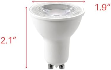 Weis-LED 10 Pack GU10 LED Bulbs Dimmable 5000K