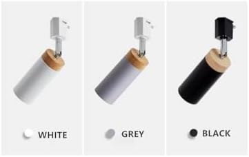 LED 2 Light Track Kit with Rotatable Heads - Grey