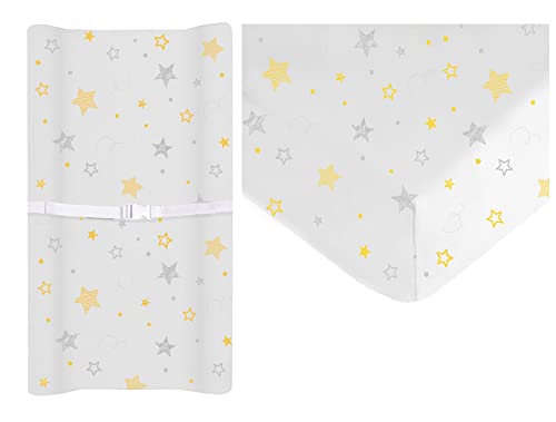 American Baby Company Crib Bedding Bundle Set Golden Yellow Star
