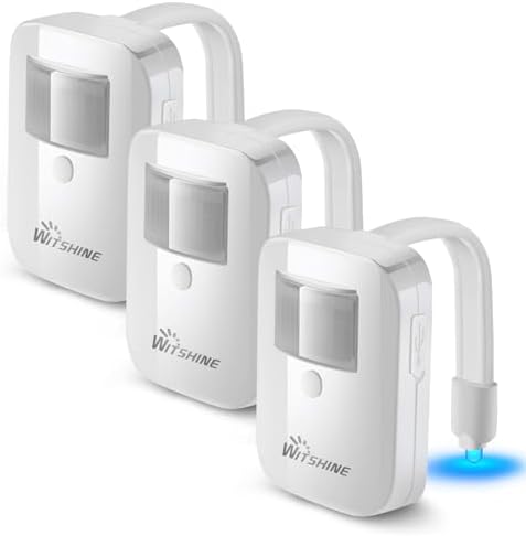 Witshine Motion Sensor Toilet Light 3Pack
