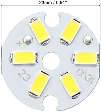 MECCANIXITY 3W COB LED Light Chip 10Pcs 6000-6500K Energy Saving Bulb Replacement