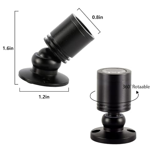 KONPWAY 12V Dimmable LED Mini Spotlights - 15W Pack of 6