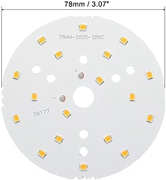 MECCANIXITY 9W COB LED Light Chip 4Pcs Warm White