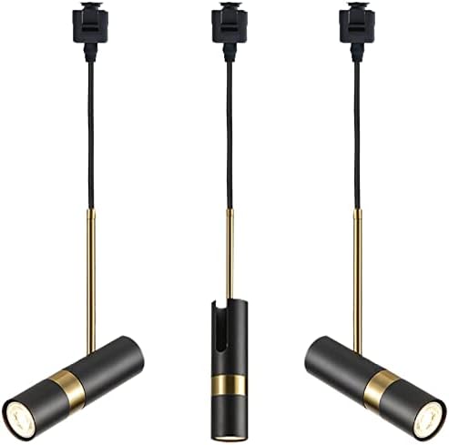 Juno Track Lighting LED Pendant Light 32 Ft Black Iron Adjustable