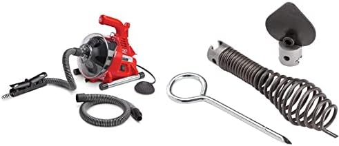 RIDGID PowerClear Drain Cleaner Kit with T-240 Tool Set