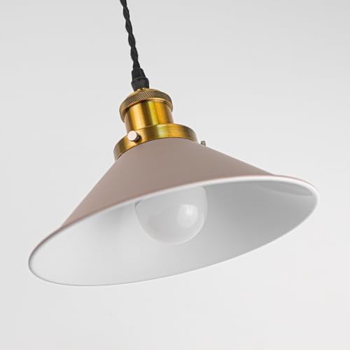 Adjustable Height Juno Track Pendant Lights in Antique Brass