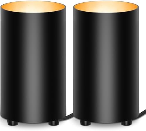 SUNVIE 2 Pack Floor Can Light with GU10 Bulbs