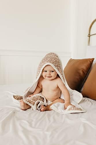 Copper Pearl Hooded Bath Towel - Fawn Design