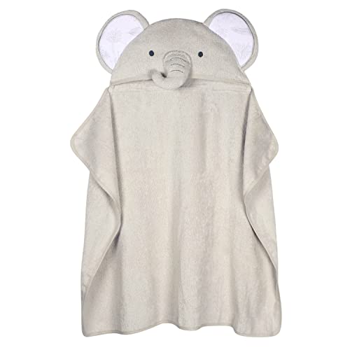 Just Born Hooded Bath Towel with Elephant Design