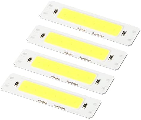 PATIKIL 2W DC 5V LED Chip Bulb 4 Pack