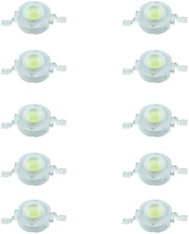 TAODAN 10PCS High Power 3W Cool White LED Bulb Beads
