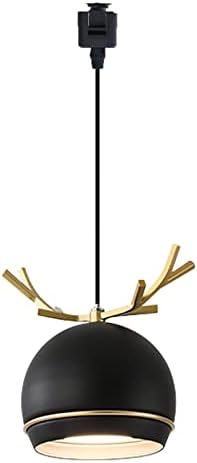 Dimmable Metal Handle Macaron Black Pendant Light