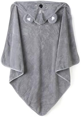 JNLULU Organic Cotton Hooded Towel for Kids