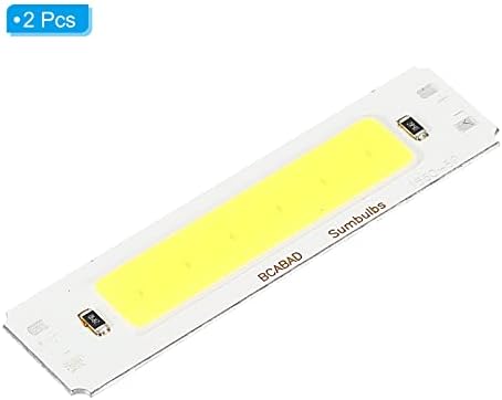 PATIKIL 2W DC 5V LED Chip Bulb 2 Pack