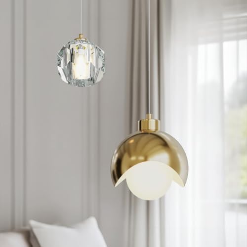 MOD LIGHTING Diana Modern Gold Pendant Light Fixtures 1