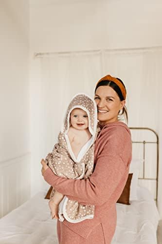 Copper Pearl Hooded Bath Towel - Fawn Design