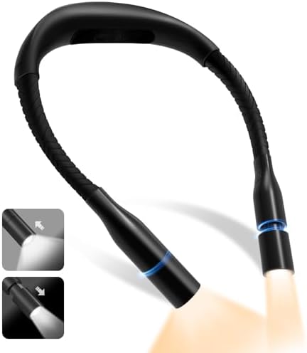 EastPin Neck Light with 2 Modes 2200mAh 85Hrs Battery