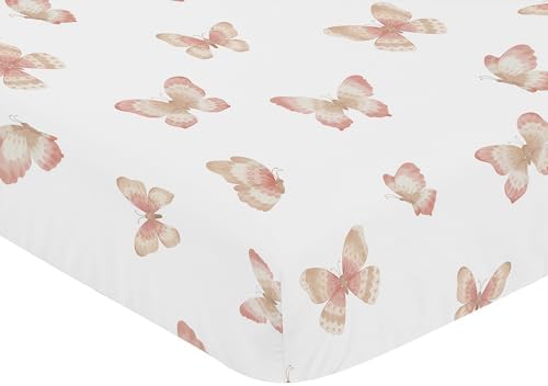 Sweet Jojo Designs Boho Butterfly Crib Sheet