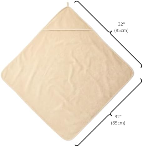 Huxie Baby Hooded Towel Organic Cotton 32 x 32