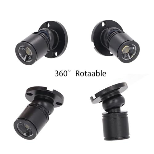 KONPWAY 12V Dimmable LED Mini Spotlights - 15W Pack of 6