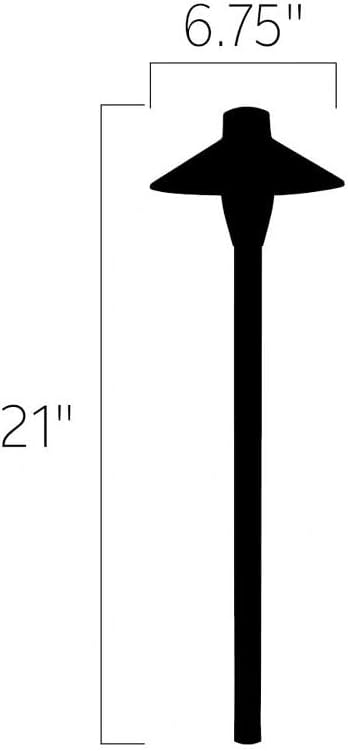 Kichler 15478CBR Path Light Centennial Brass 675-inch