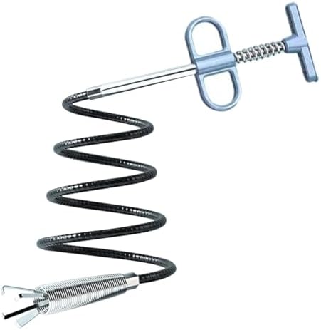 ANLEBUY Drain Snake Hair Clog Remover 120 Inch Flex Tool