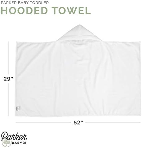 Parker Baby Co Premium 100 Soft Bath Towel with Hood
