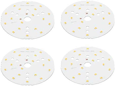 MECCANIXITY 9W COB LED Light Chip 4Pcs Warm White