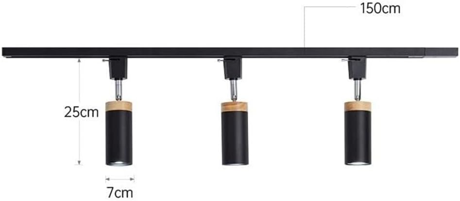 LED 2 Light Track Kit with Rotatable Heads - Grey