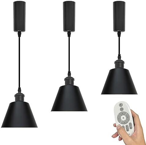 SKIVTGLAMP Remote Control Track Pendant Lamp with Adjustable Length