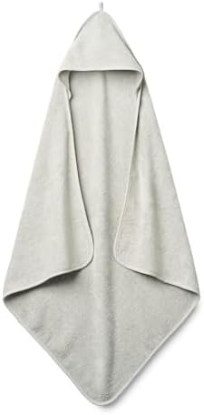 Huxie Baby Hooded Towel - Pearl Grey