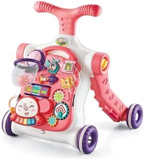 VATOS 5 in 1 Sit-to-Stand Learning Walker for Toddlers