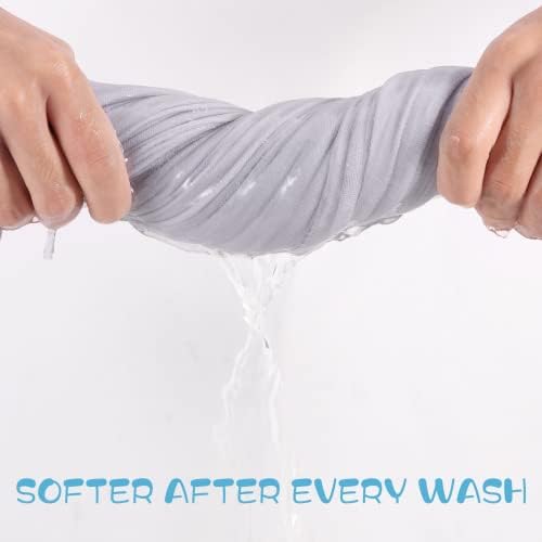 Asung 3 Pack Muslin Baby Towels 6 Layers Grey 1