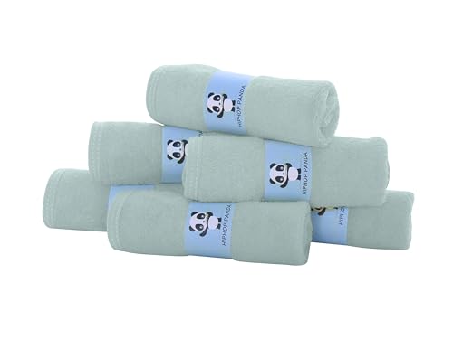 HIPHOP PANDA Baby Washcloths 6 Pack