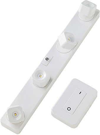 LIGHT IT by Fulcrum LED Fastrack Remote Control Set White Single Pack
