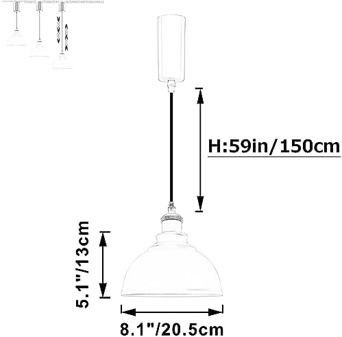 Adjustable Height J Track Pendant Lights with Remote Control