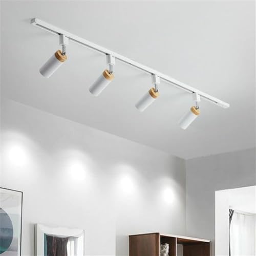 LED 2 Light Track Kit with Rotatable Heads - Grey