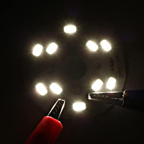 MECCANIXITY COB LED Light Chip 5W 120lm 44mm Energy Saving Bulb 5Pcs