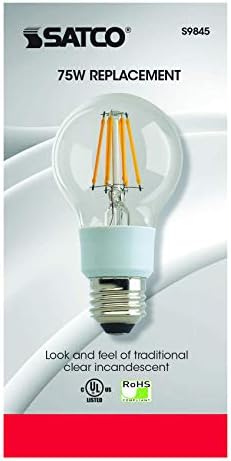 Satco S9845 Medium Light Bulb in Clear Finish 450 Inches