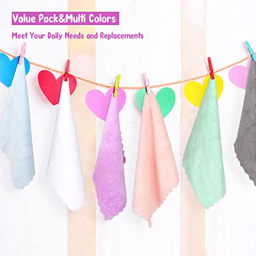 Orighty 24-Pack Baby Washcloths Microfiber Coral Fleece Towels