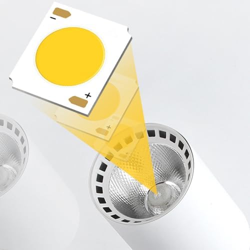 7W DIY LED COB Chip Replacement Lamp Bulb 3000K Warm White 10PCS 1