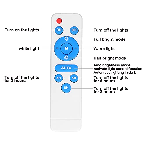 Gigicial Fielect 40W LED Chip Bulb Super Bright Floodlight with Remote Controller 1