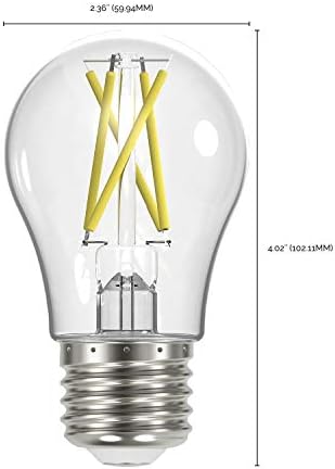 Satco 24-Pack Dimmable LED Filament Lamps A19