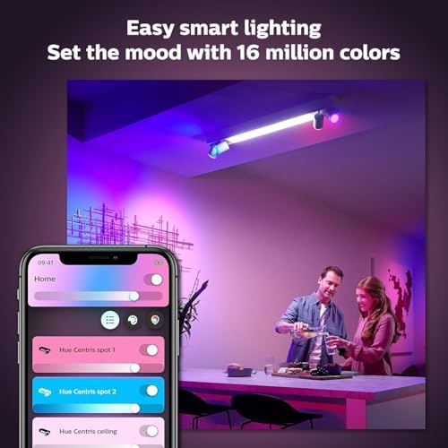 Philips Hue Centris Smart LED Ceiling Light 4 Lights