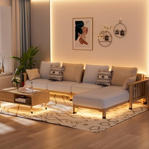 MIWISE CCT COB LED Strip Light Tunable White 20ft