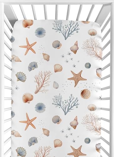 Sweet Jojo Designs Nautical Crib Sheet 1