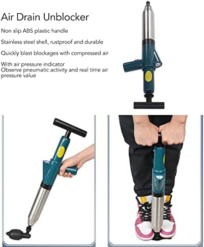 Pilipane Toilet Plunger Set with Drain Auger