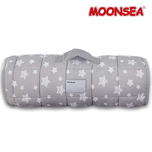 Moonsea Toddler Nap Mat with Pillow and Blanket