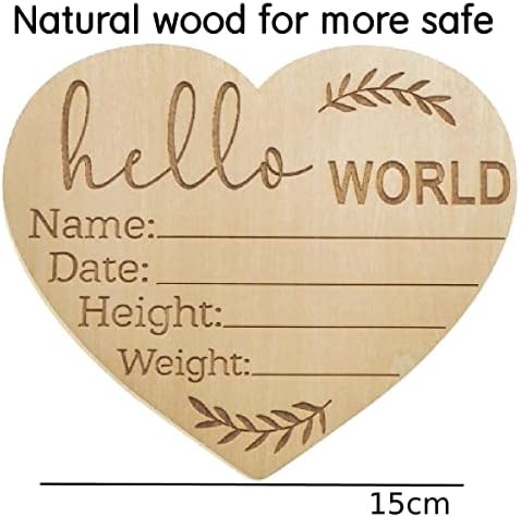 Welcome Baby Announcement Signs for Nursery and Hospital Birth